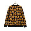 Sacry Halloween Pumpkins Print Pattern Cardigan-grizzshop