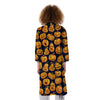 Sacry Halloween Pumpkins Print Pattern Kimono-grizzshop