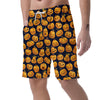 Sacry Halloween Pumpkins Print Pattern Men's Shorts-grizzshop