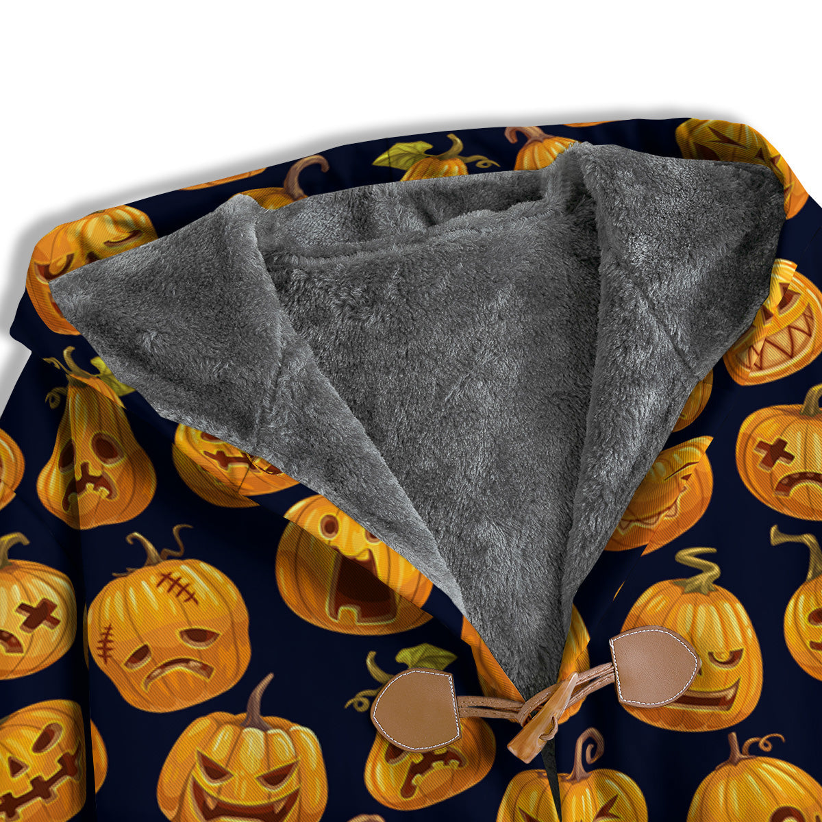 Sacry Halloween Pumpkins Print Pattern Men's Windbreaker Jacket-grizzshop