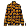 Sacry Halloween Pumpkins Print Pattern Track Jacket-grizzshop