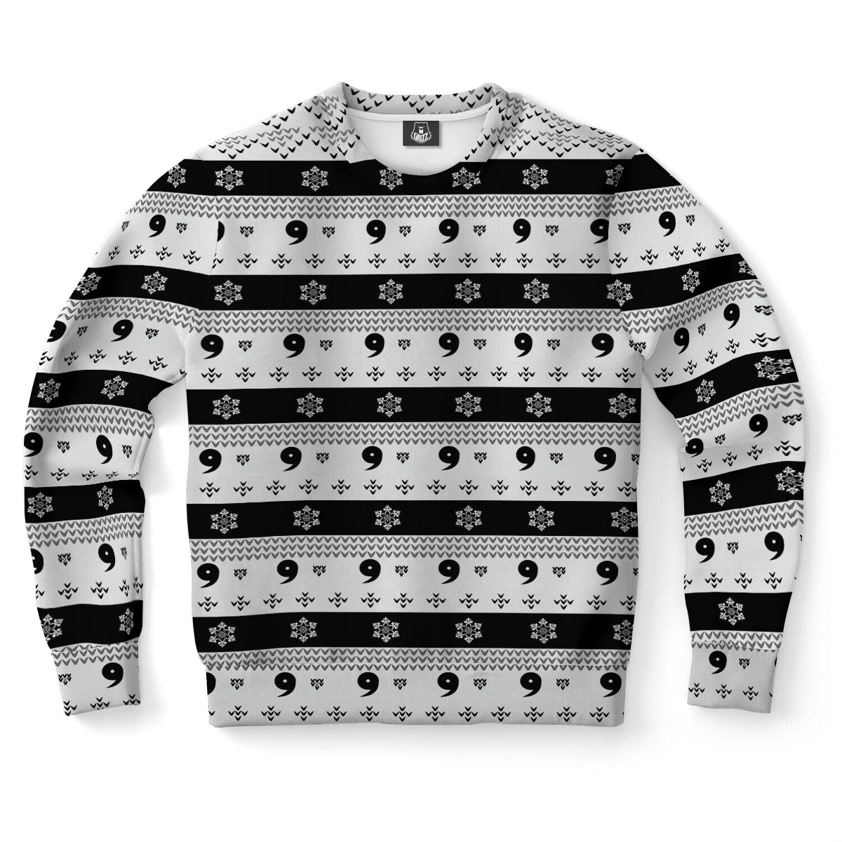 Sage Of Six Path Pattern Ugly Christmas Sweater-grizzshop