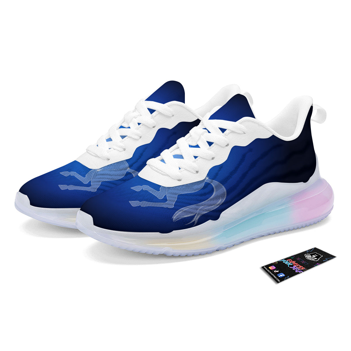 Sagittarius Constellation Print Running Sneakers-grizzshop
