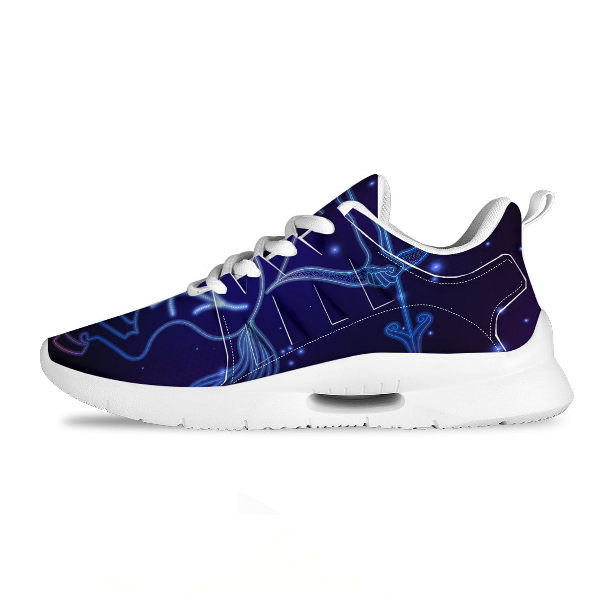 Sagittarius Sign Horoscope Print Tennis Shoes-grizzshop