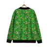 Saint Patrick's Day Cute Print Pattern Cardigan-grizzshop