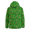 Saint Patrick's Day Cute Print Pattern Down Jacket-grizzshop