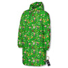 Saint Patrick's Day Cute Print Pattern Long Down Jacket-grizzshop