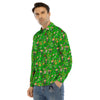 Saint Patrick's Day Cute Print Pattern Men's Dress Shirts-grizzshop