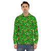 Saint Patrick's Day Cute Print Pattern Men's Dress Shirts-grizzshop