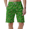 Saint Patrick's Day Cute Print Pattern Men's Shorts-grizzshop