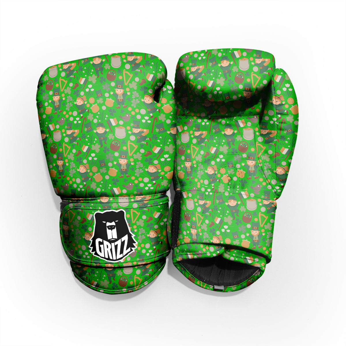 Saint Patrick's Day Cute Print Pattern Pro Boxing Glove