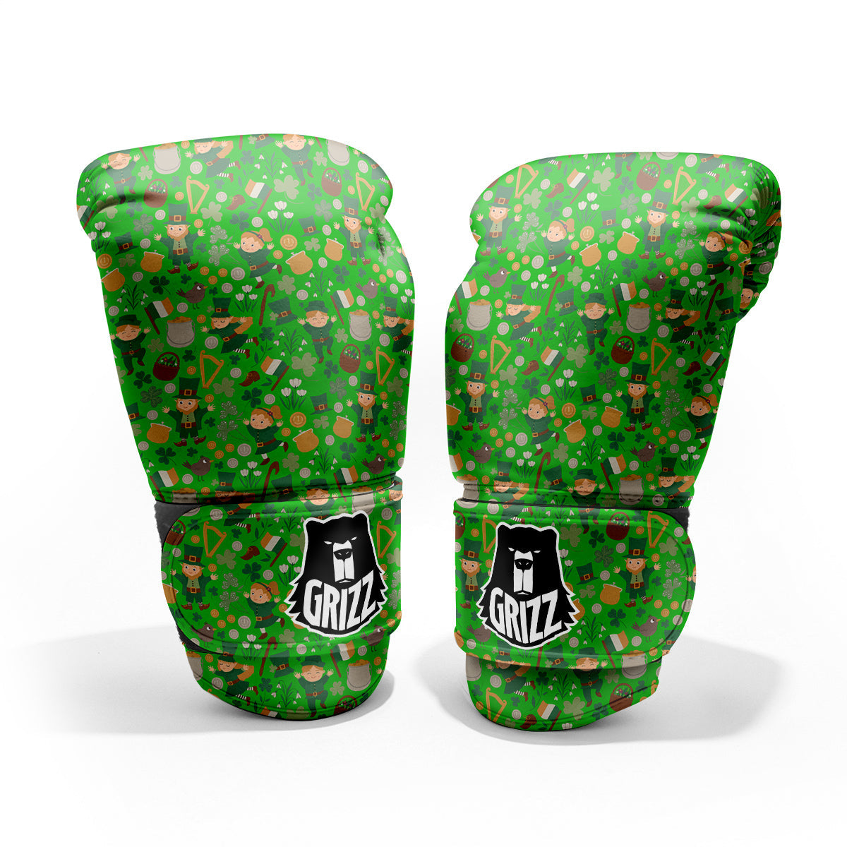 Saint Patrick's Day Cute Print Pattern Pro Boxing Glove