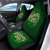 Saint Patrick's Day Green Clover Print Car Seat Covers-grizzshop