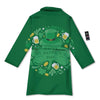 Saint Patrick's Day Green Irish Print Bathrobe-grizzshop