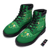 Saint Patrick's Day Green Irish Print Boots-grizzshop