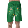 Saint Patrick's Day Green Irish Print Men's Shorts-grizzshop