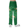 Saint Patrick's Day Green Irish Print Pajama Pants-grizzshop