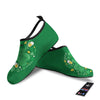 Saint Patrick's Day Green Irish Print Water Shoes-grizzshop