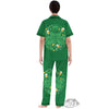 Saint Patrick's Day Green Irish Print Women's Pajamas Set-grizzshop