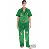 Saint Patrick's Day Green Irish Print Women's Pajamas Set-grizzshop