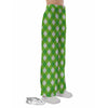 Saint Patrick's Day Green Plaid Print Pajama Pants-grizzshop