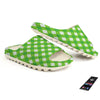 Saint Patrick's Day Green Plaid Print Sandals-grizzshop