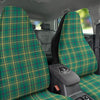 Saint Patrick's Day Irish Check Print Car Seat Covers-grizzshop