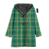 Saint Patrick's Day Irish Check Print Men's Windbreaker Jacket-grizzshop