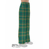 Saint Patrick's Day Irish Check Print Pajama Pants-grizzshop