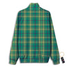 Saint Patrick's Day Irish Check Print Track Jacket-grizzshop