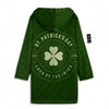 Saint Patrick's Day Irish Clover Print Men's Windbreaker Jacket-grizzshop