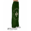 Saint Patrick's Day Irish Clover Print Pajama Pants-grizzshop