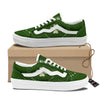 Saint Patrick's Day Irish Clover Print Skate Shoes-grizzshop