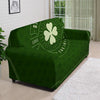 Saint Patrick's Day Irish Clover Print Sofa Cover-grizzshop