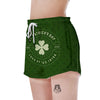 Saint Patrick's Day Irish Clover Print Women's Shorts-grizzshop