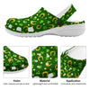 Saint Patrick's Day Irish Print Pattern Clog-grizzshop