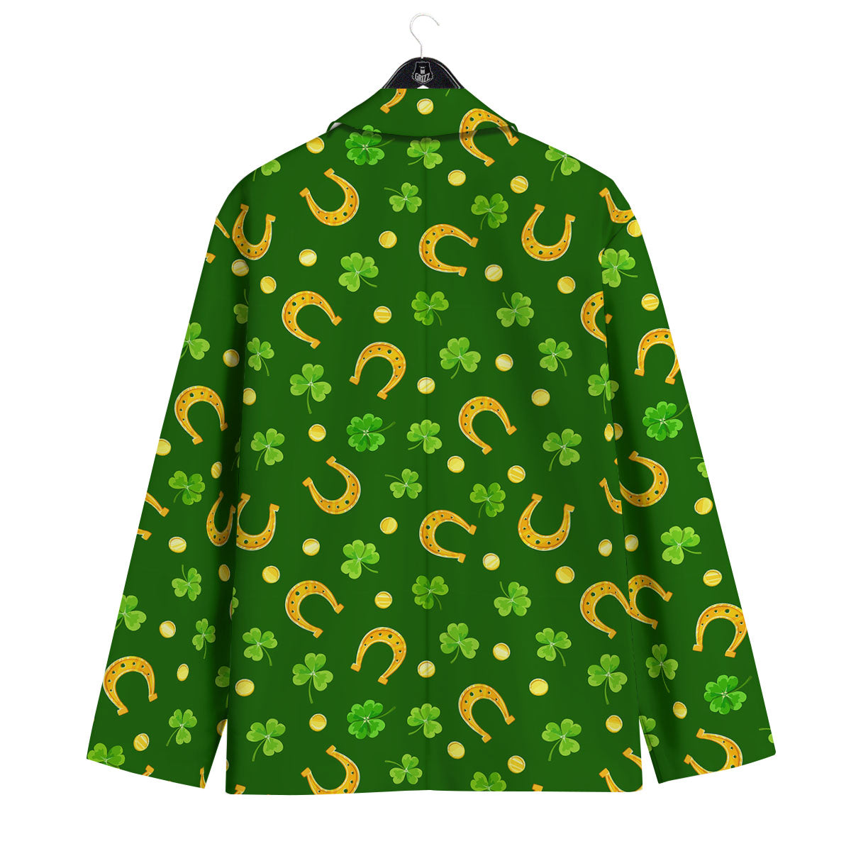 Saint Patrick's Day Irish Print Pattern Men's Sport Coat-grizzshop