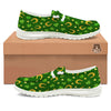 Saint Patrick's Day Irish Print Pattern White Loafers-grizzshop