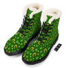 Saint Patrick's Day Irish Print Pattern Winter Boots-grizzshop