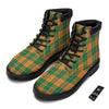 Saint Patrick's Day Irish Tartan Print Boots-grizzshop