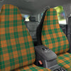 Saint Patrick's Day Irish Tartan Print Car Seat Covers-grizzshop