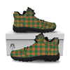 Saint Patrick's Day Irish Tartan Print Hiking Shoes-grizzshop