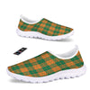 Saint Patrick's Day Irish Tartan Print Nurse Shoes-grizzshop