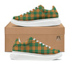 Saint Patrick's Day Irish Tartan Print Platform Shoes-grizzshop