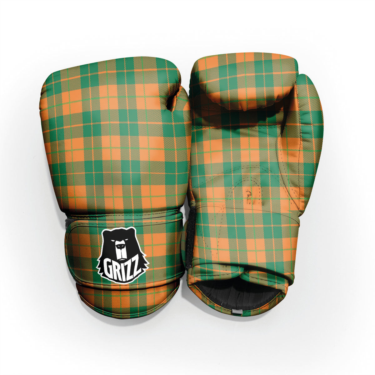 Saint Patrick's Day Irish Tartan Print Pro Boxing Glove