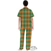 Saint Patrick's Day Irish Tartan Print Women's Pajamas Set-grizzshop