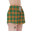 Saint Patrick's Day Irish Tartan Print Women's Shorts-grizzshop