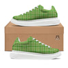 Saint Patrick's Day Shamrock Plaid Print Pattern Platform Shoes-grizzshop