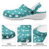 Saint Patrick's Day Shamrock Print Pattern Clog-grizzshop