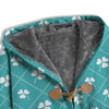 Saint Patrick's Day Shamrock Print Pattern Men's Windbreaker Jacket-grizzshop